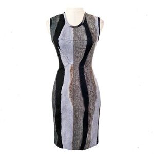 NEW Yigal Azrouel Scuba Sheath Dress US 4